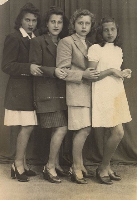 Â»Nach dem KZ mit den groÃŸen FreundinnenÂ«, 1947